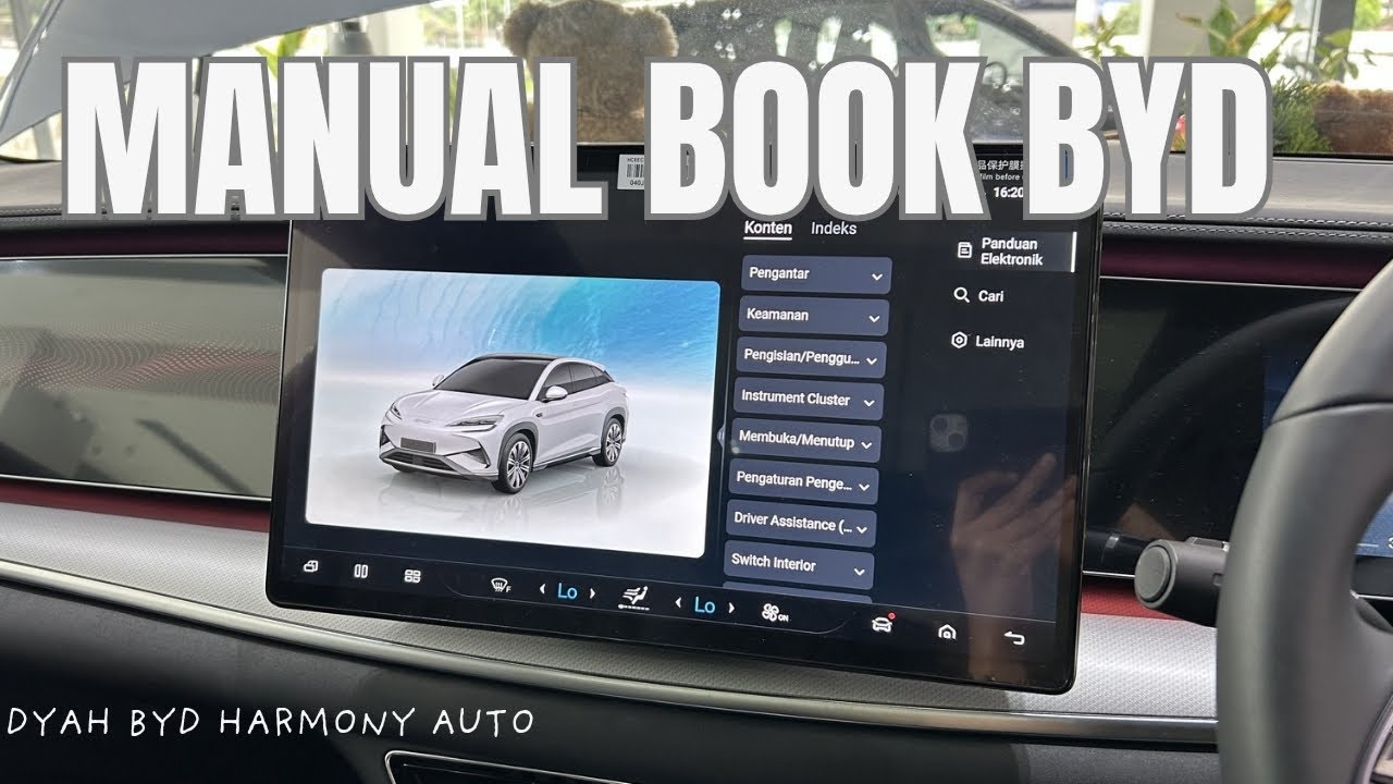MANUAL BOOK BYD SEMUA TYPE. 