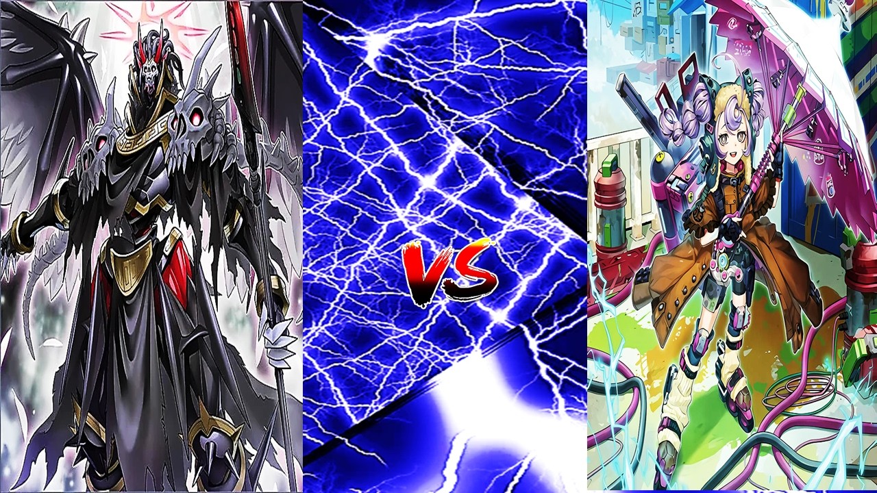 Yu-gi-oh Dueling Nexus Solfachord Darklord VS Blitzclique (Post Chaos Origins)