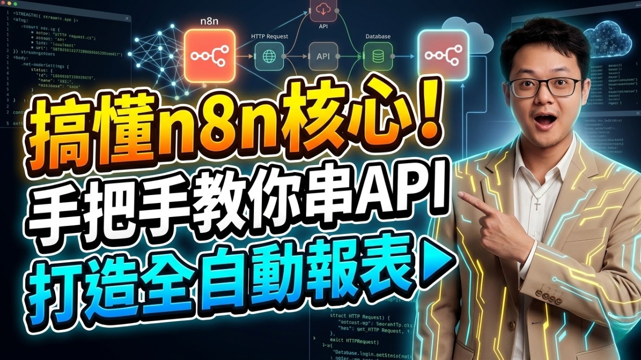 如何透過 HTTP Request API 從資料倉儲取得資料 | (EP.4) n8n 自動化新手教學