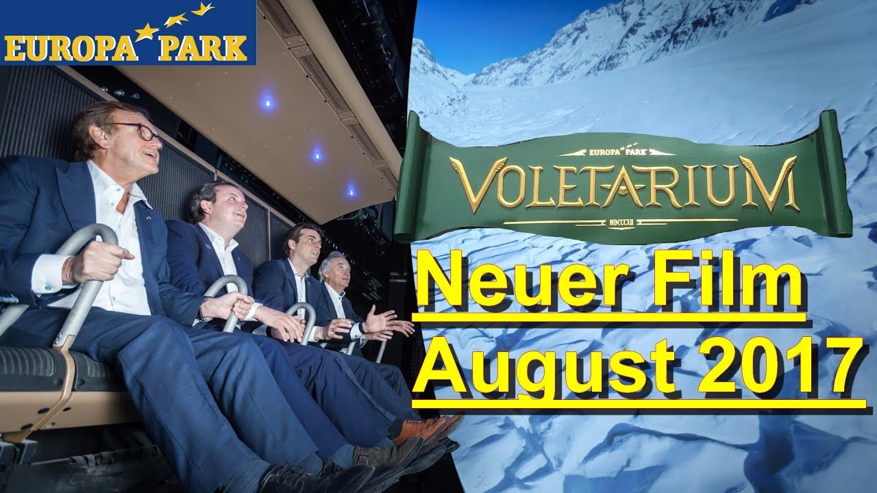 Voletarium Europa Park - Neuer Film im Voletarium & Technische Verbesserungen August 2017