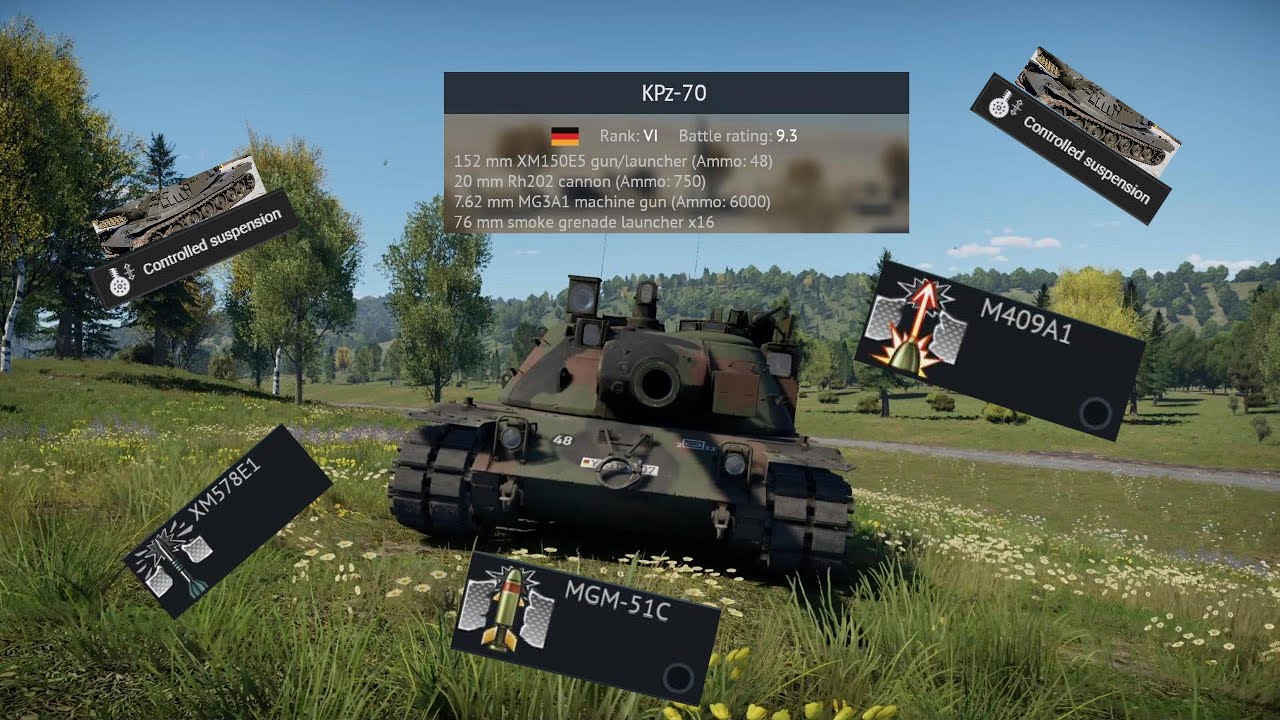 This tank can dance- sorta- || KPz-70 Gameplay