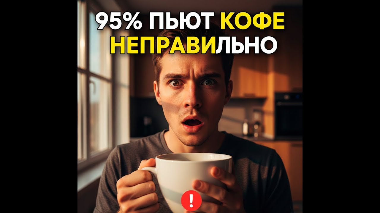 95% людей пьют кофе неправильно