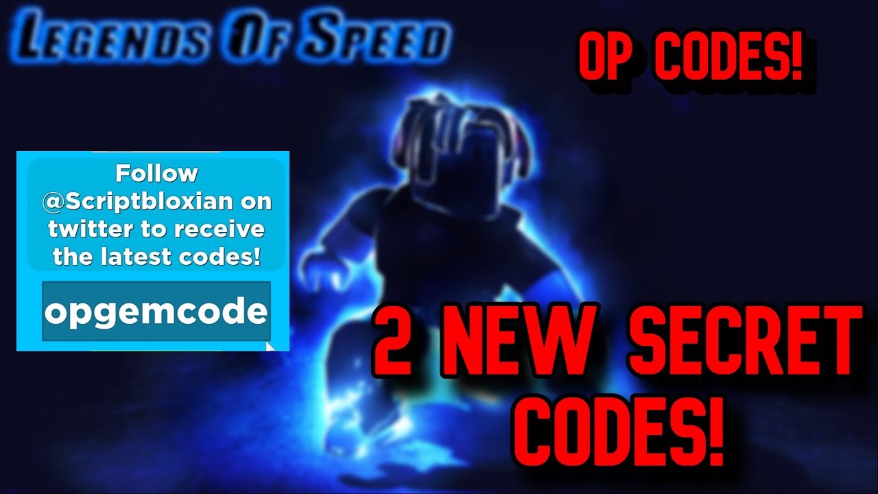 2 *NEW* SECRET CODES Roblox Legends Of Speed