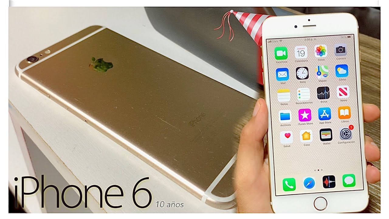 10 años del iPhone 6.. el iPhone mas popular de todos los tiempos.