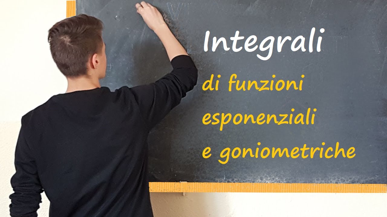 Integrali   funzioni esponenziali e goniometriche