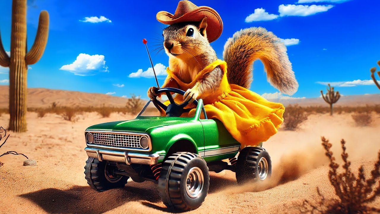 Squirrel Turns into a COWBOY & Unlocked SECRETS! (Squirrel With A Gun)