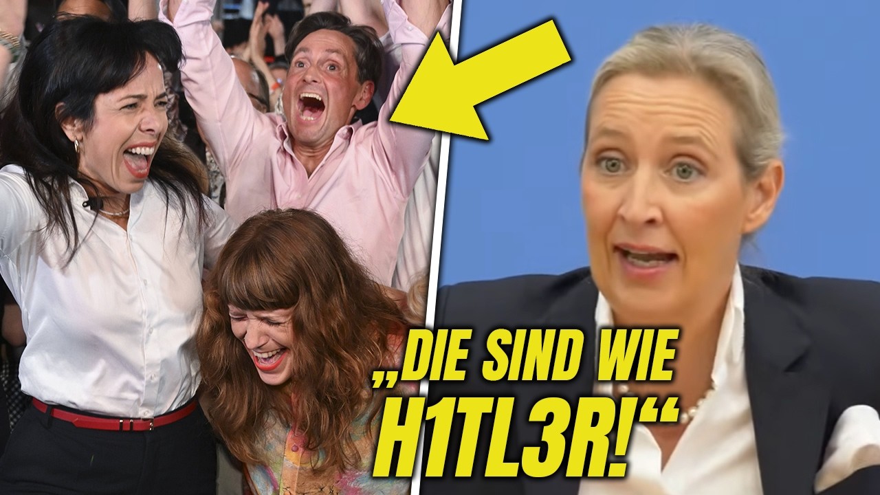 Alice Weidel DREHT DURCH Als Die Linke Die Berlin WAHL GEWINNT!
