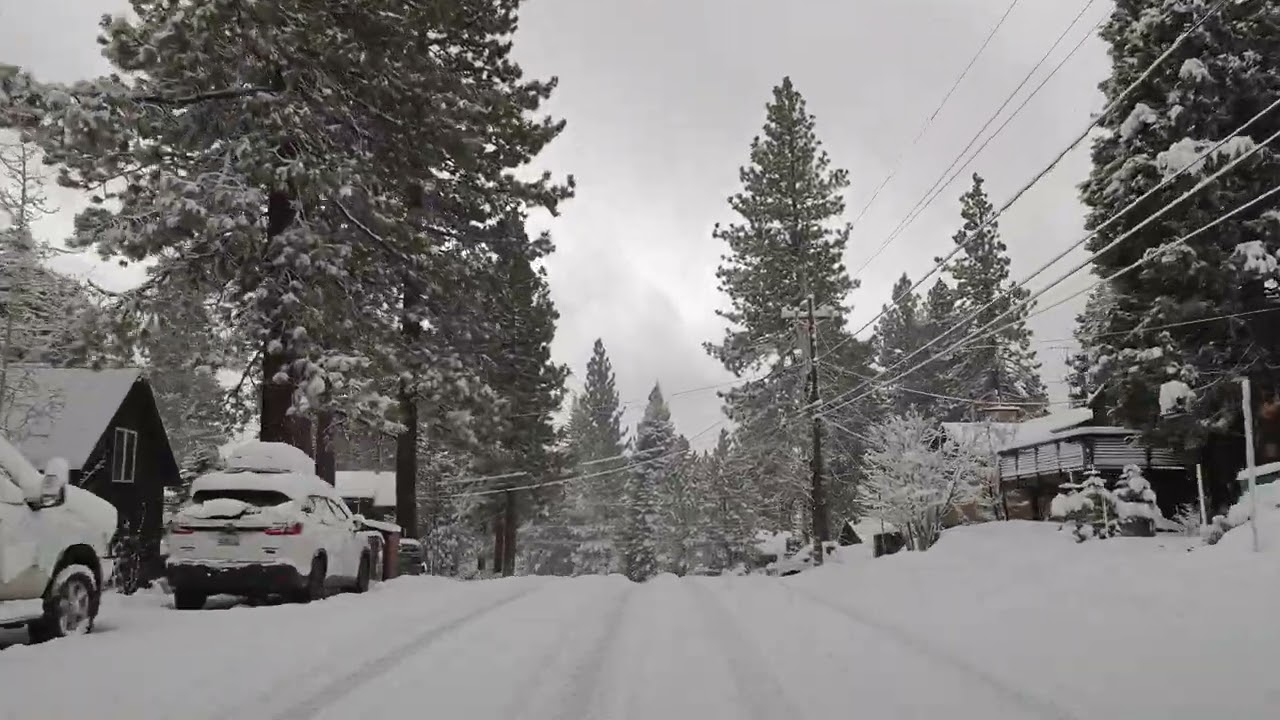 Lake Tahoe, California | Silent Drive, Snow