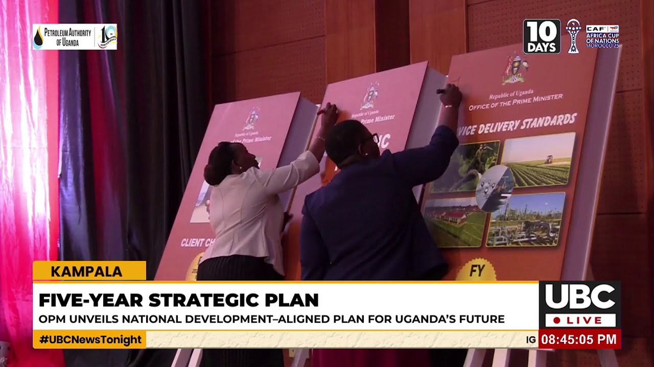 OPM UNVEILS FIVE-YEAR NATIONAL DEVELOPMENT -ALIGNED PLAN FOR UGANDA'S FUTURE