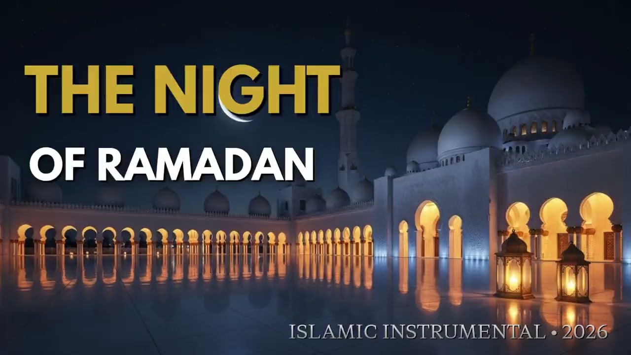 Ramadan Instrumental Music Calm Reflection Night Courtyard Mosque For Peaceful Iftar