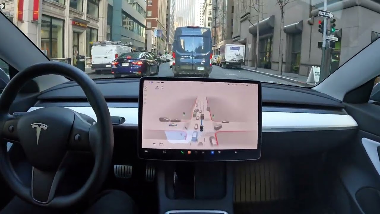 San Francisco to Tesla Berkeley Service Center on FSD Beta 10.10
