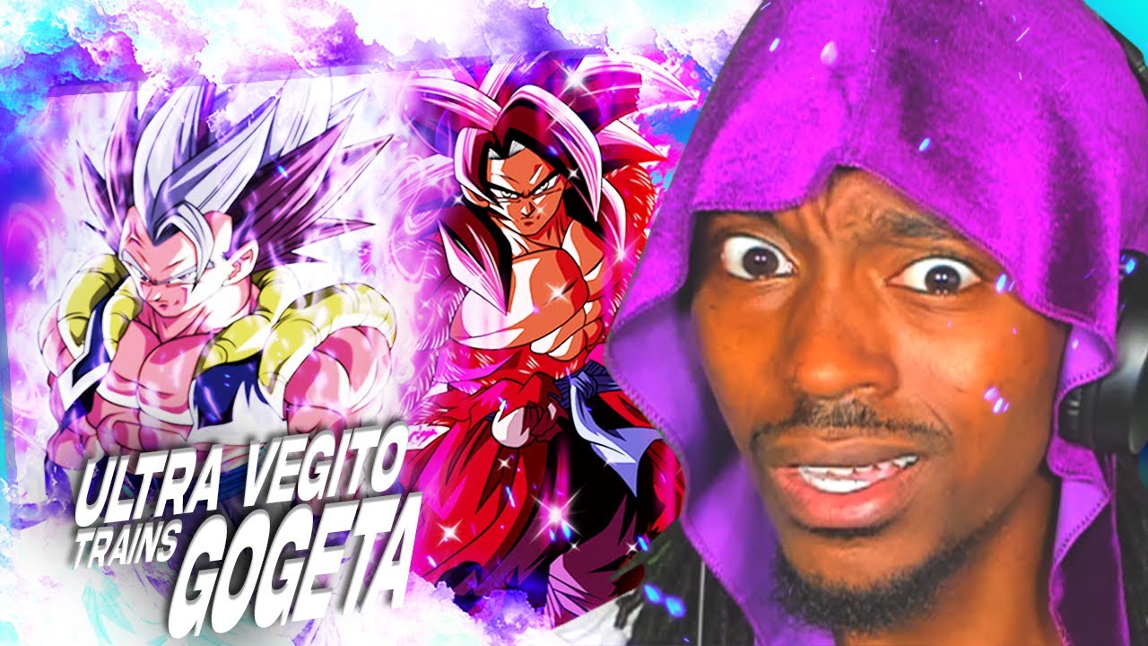 ULTRA VEGITO TRAINS GOGETA TO KILL THE GOD REACTION [DRAGON BALL SUPER ULTRA VEGITO PART 12]