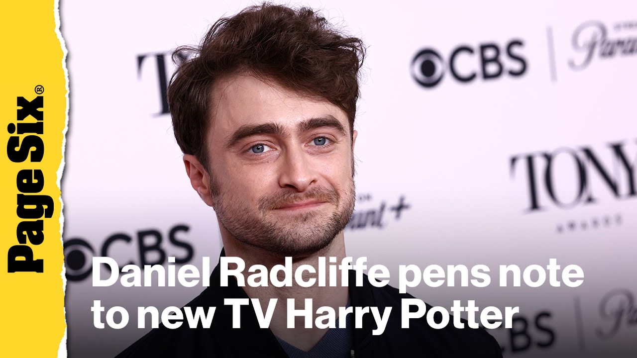 Daniel Radcliffe pens note to new TV Harry Potter, Dominic McLaughlin