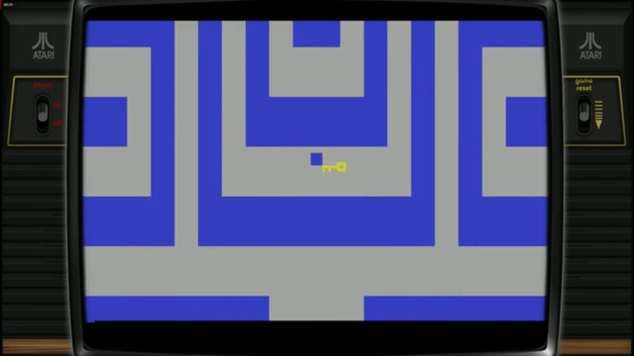 Adventure (Atari 2600) Gameplay – Classic Dragon Quest on the Atari!