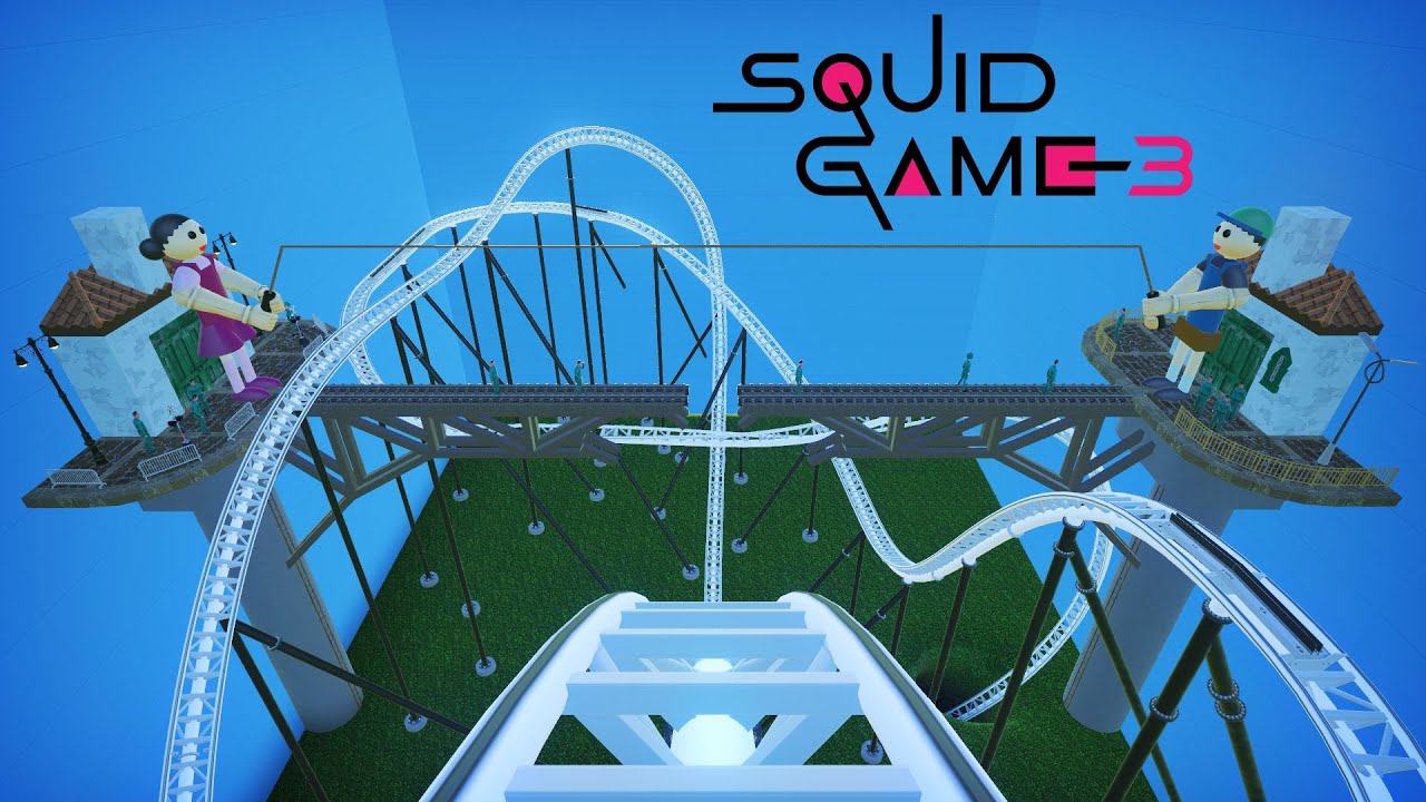 Squid Game 3 Roller Coaster | Planet Coaster