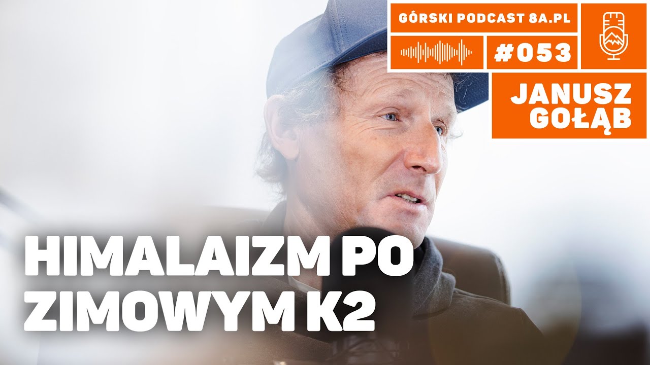 Himalaizm zimowy po K2. Janusz Gołąb. Podcast Górski 8a.pl #053