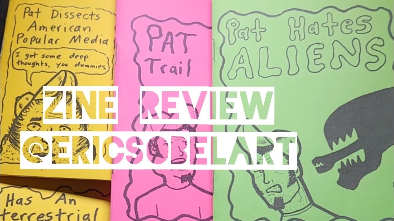 Zine Review @Eric Sobel Art; Zine Hustle Vlog Ep 152