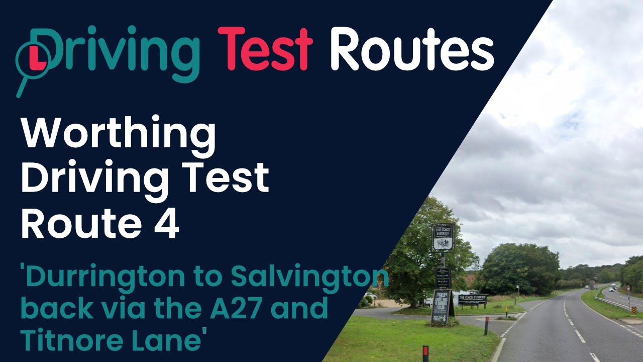 Worthing Driving Test Route 4