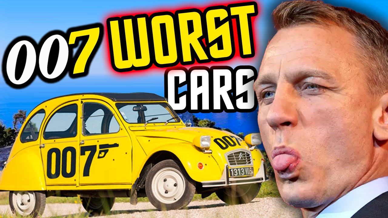 Ranking the Absolute Worst 7 James Bond Cars in Movie History
