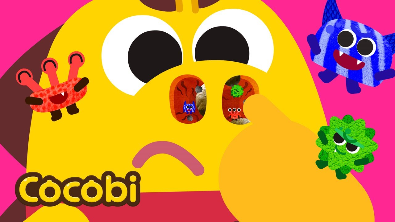 Kuman Upil👃😤 Jangan Korek Hidung Dengan Jari | Lagu Anak | Cocobi
