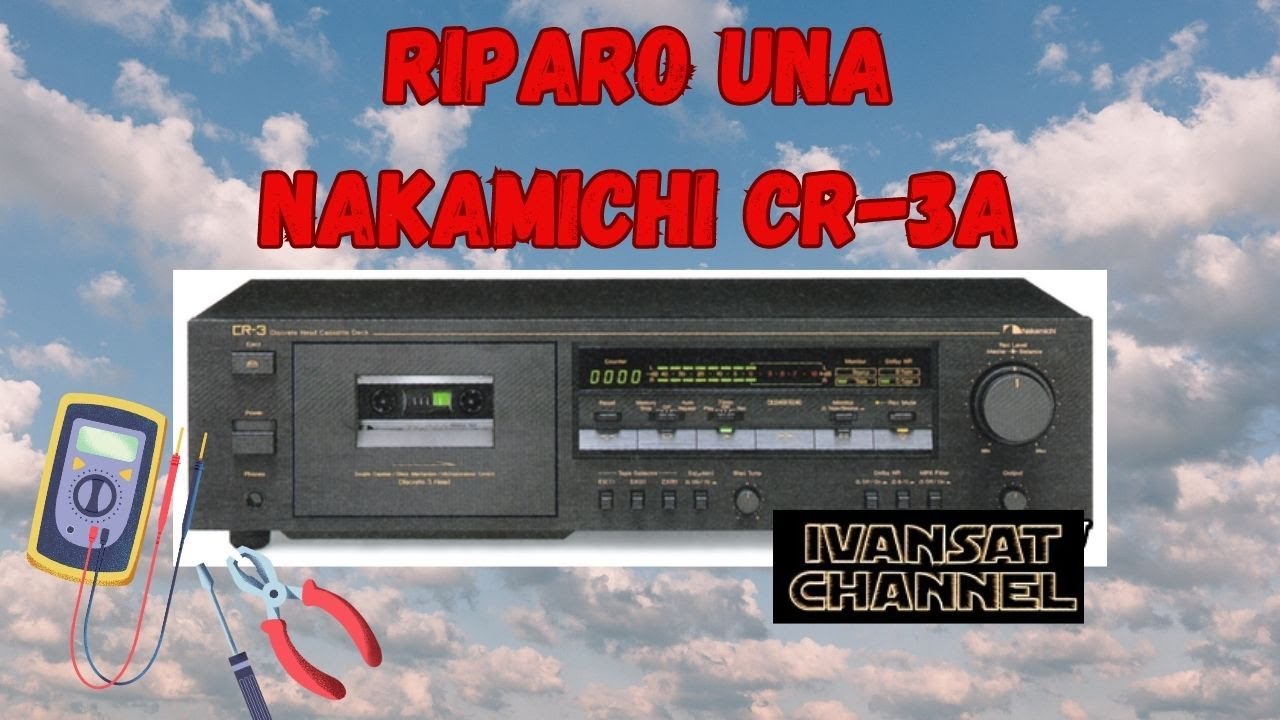 Piastra Nakamichi CR-3A in riparazione