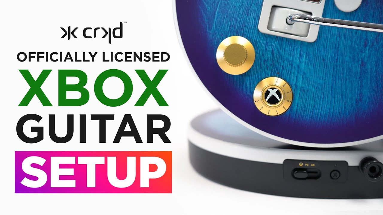 CRKD Xbox Guitar • Руководство по настройке