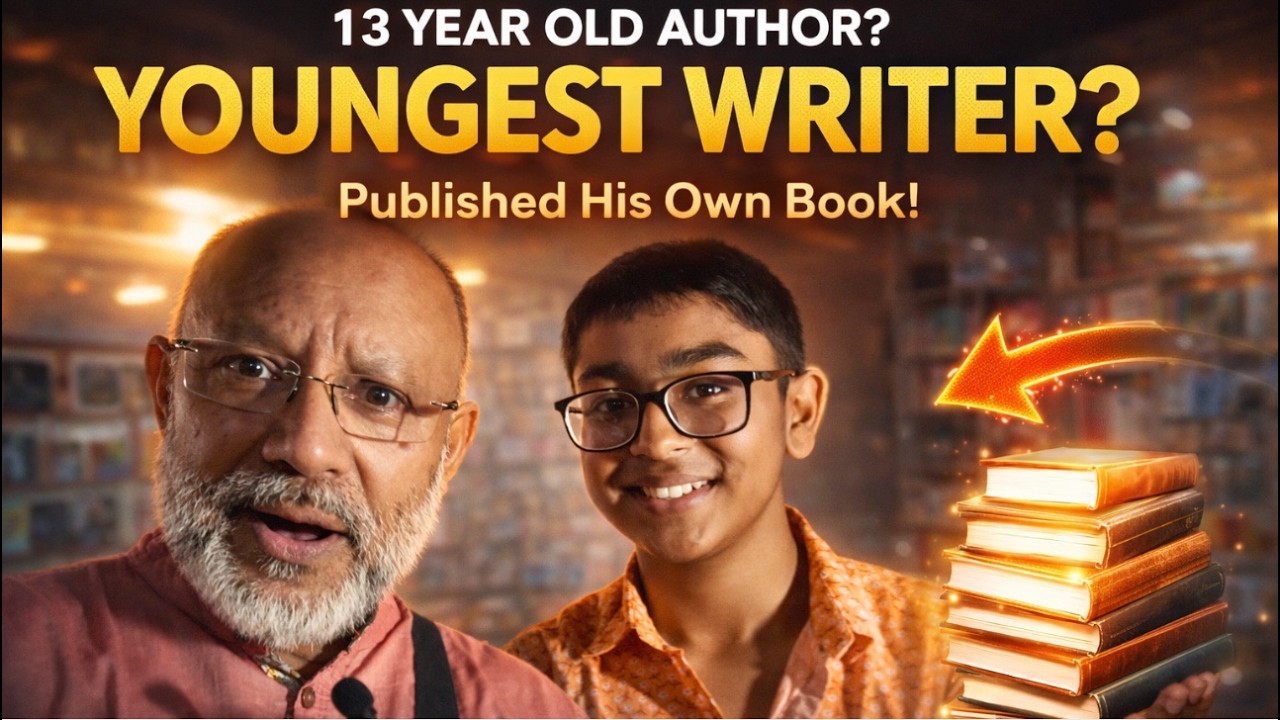 ১৩ বছরেই লেখক! বই মেলার চমক || 13 Year Old Author at Omor Ekushe Boi Mela Vlog.