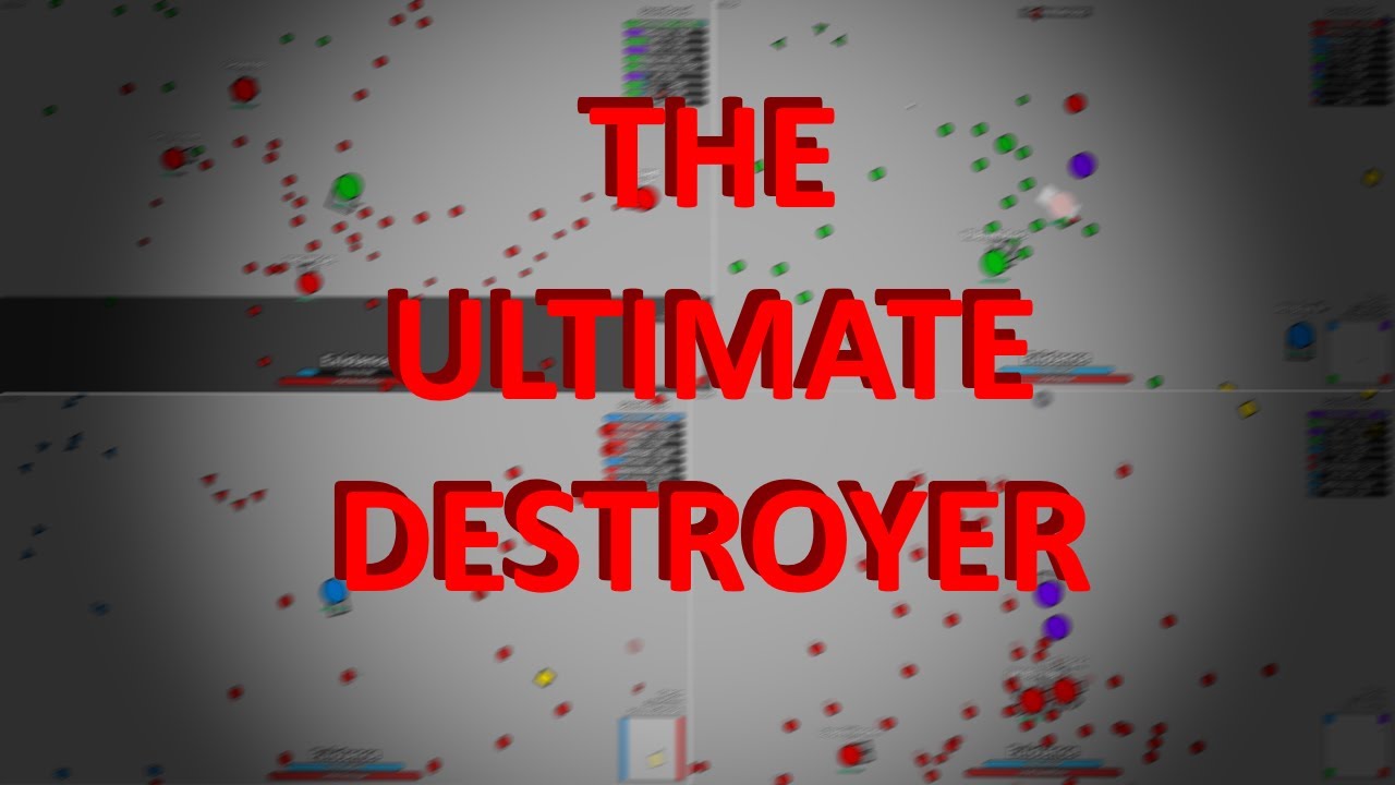 The Ultimate Destroyer || Diep.io Movie