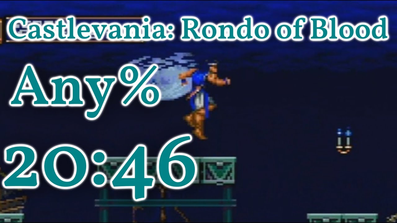Castlevania: Rondo of Blood Any% Speedrun 20:46 (Former World Record)