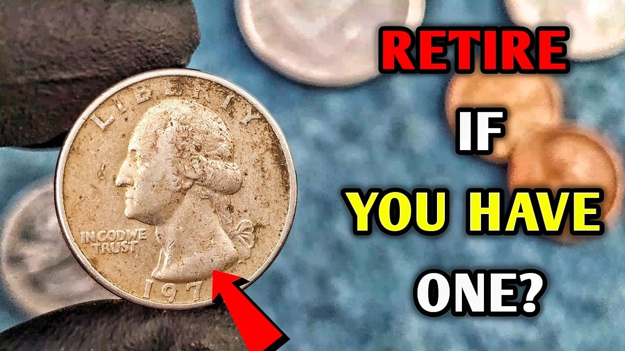 7 редких вашингтонских четвертаков, стоимостью в целое состояние – проверьте свою мелочь прямо се...