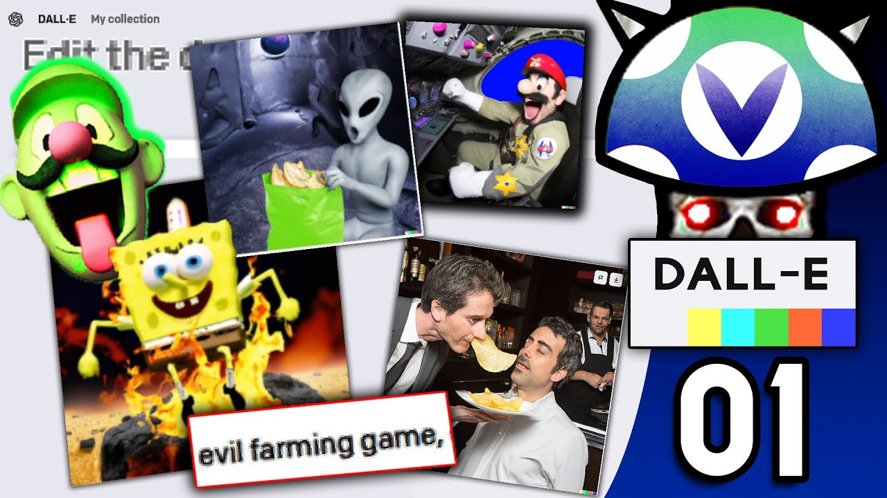 [Vinesauce] Joel - DALL·E Insanity ( Part 1 )
