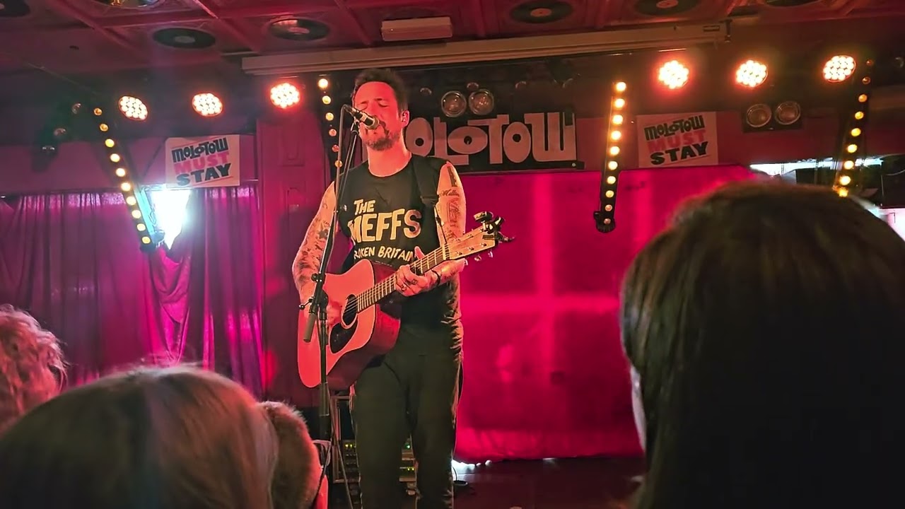Frank Turner  - Ceasefire live @ Molotow Hamburg 17.05.2024