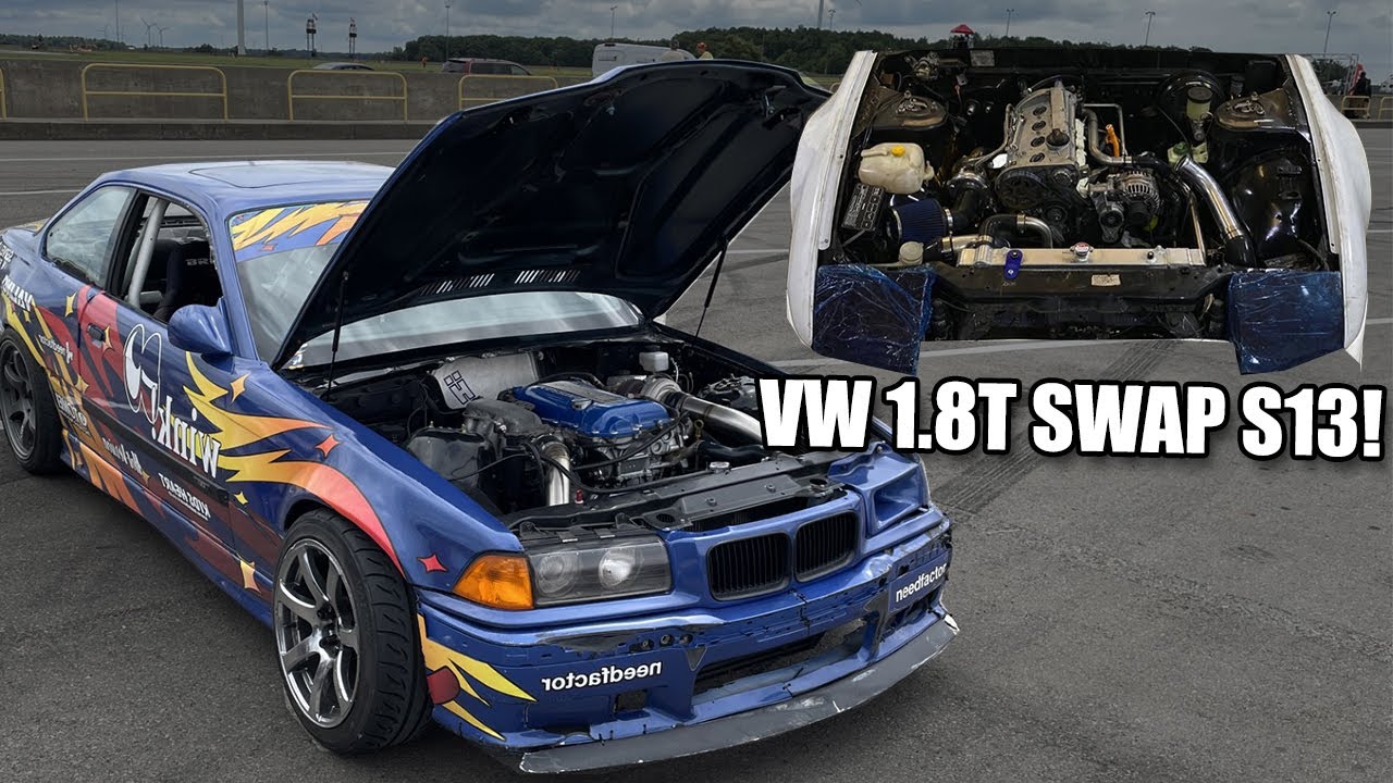 1.8T Swapping the S13! + Broke the E36 at CDS Round 2