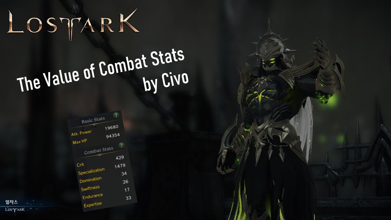 Lost Ark - Kanima Explains The Value of Combat Stats by Civo