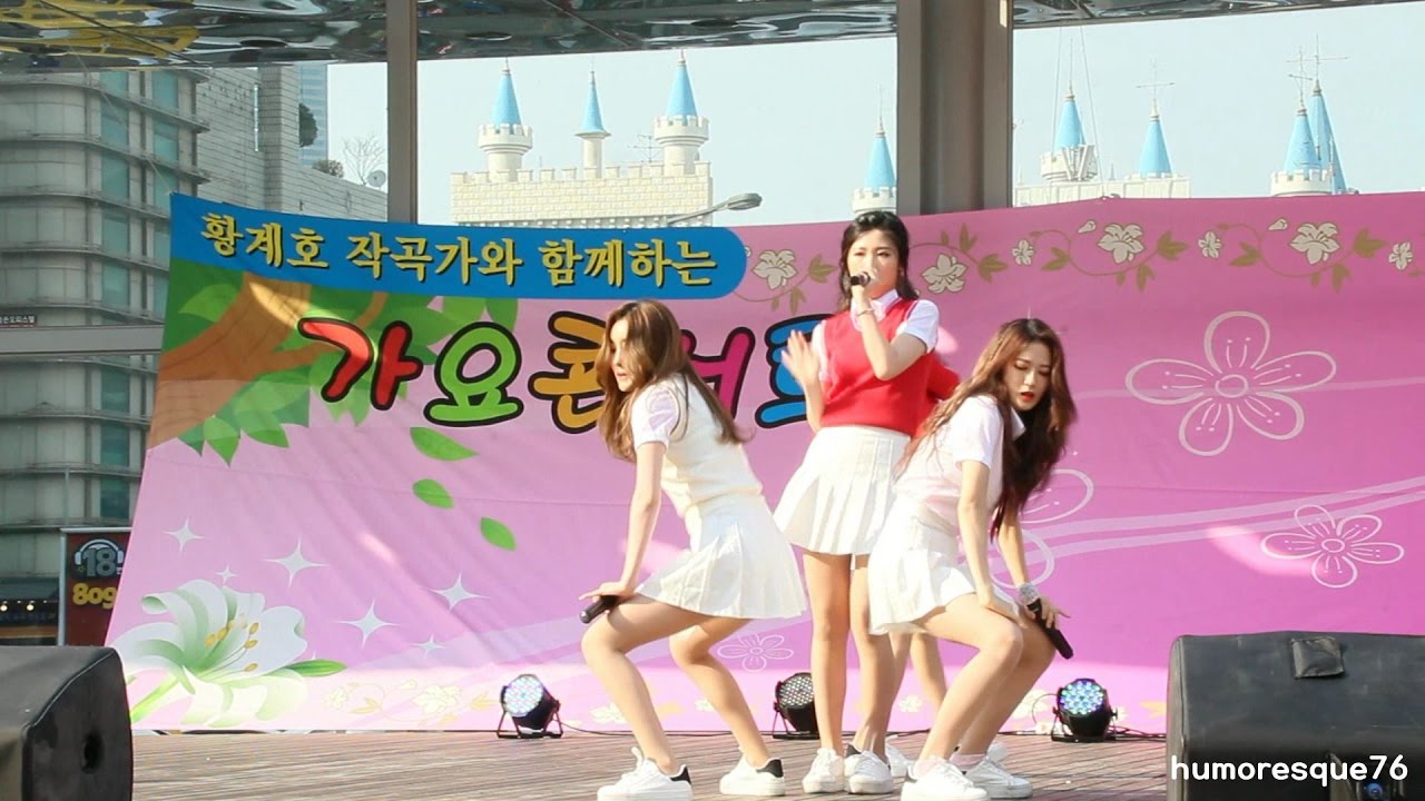 [170401] 시크엔젤(CHIC ANGEL) - 어게인(Again) ◆ 직캠 Fancam ◆ 부천역 야외 무대