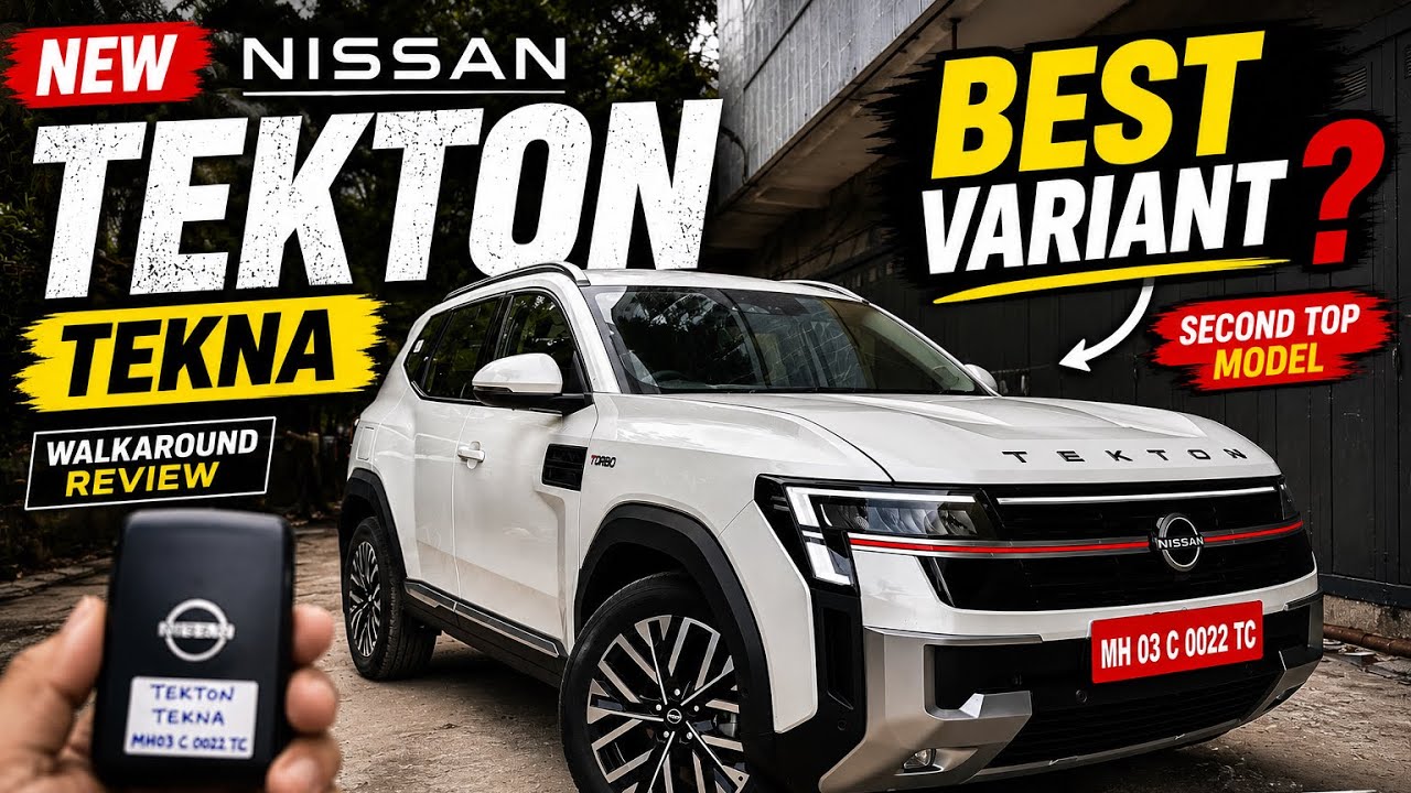 Nissan Tekton Tekna Detailed Review | Second Top Variant Model | First on YouTube 🔥