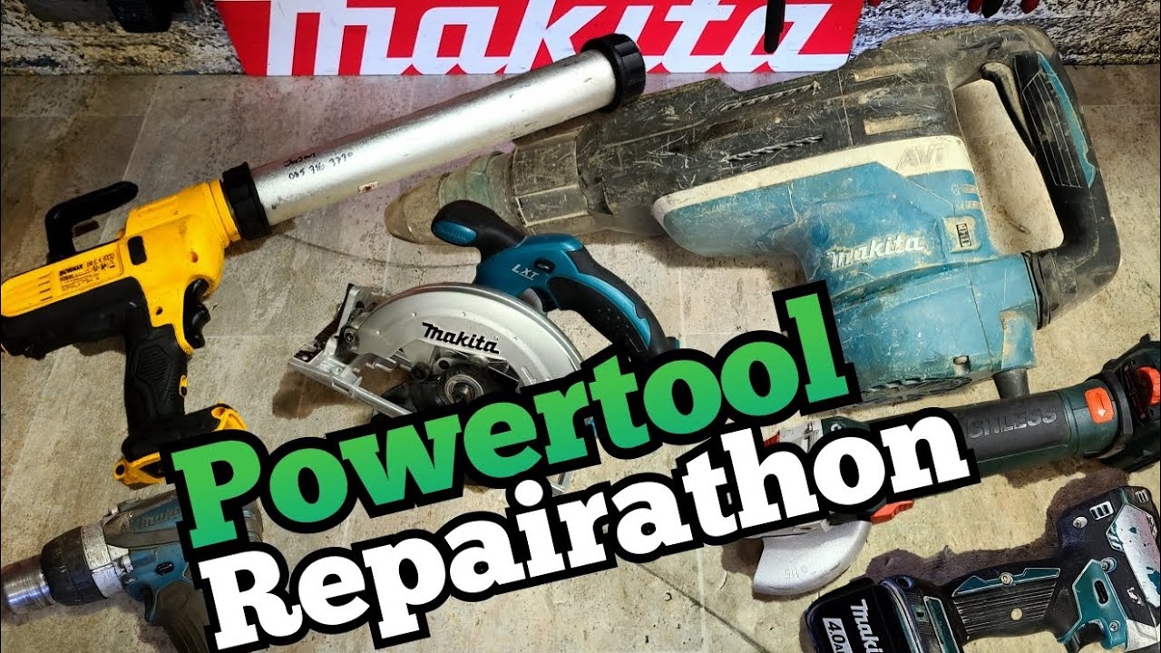 Ремонт электроинструментов Makita, Metabo, Dewalt: некоторые из них ремонтируются, некоторые след...