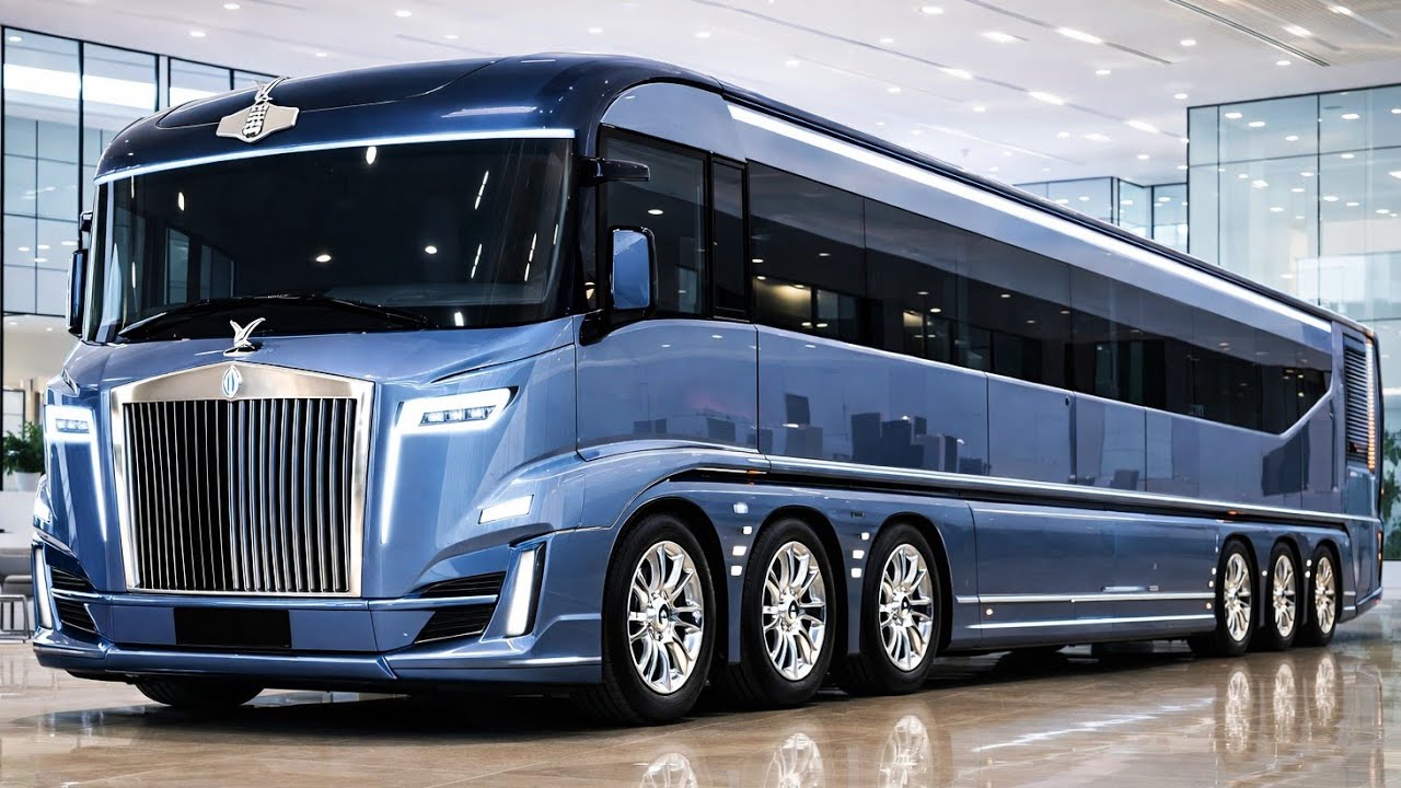 Концептуальный автодом Rolls-Royce 2026 года — роскошный особняк на колёсах!