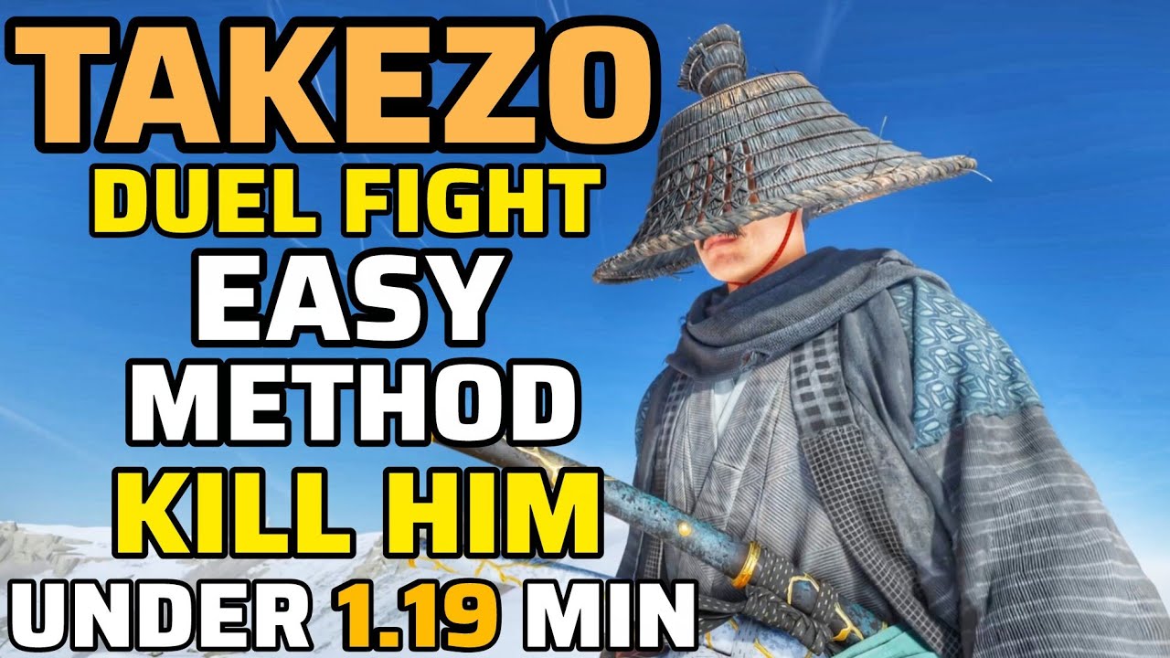 Ghost of Yotei | How to Defeat Takezo - Duel Atop Mountain (Easy Method) | Lethal Difficulty NO DMG