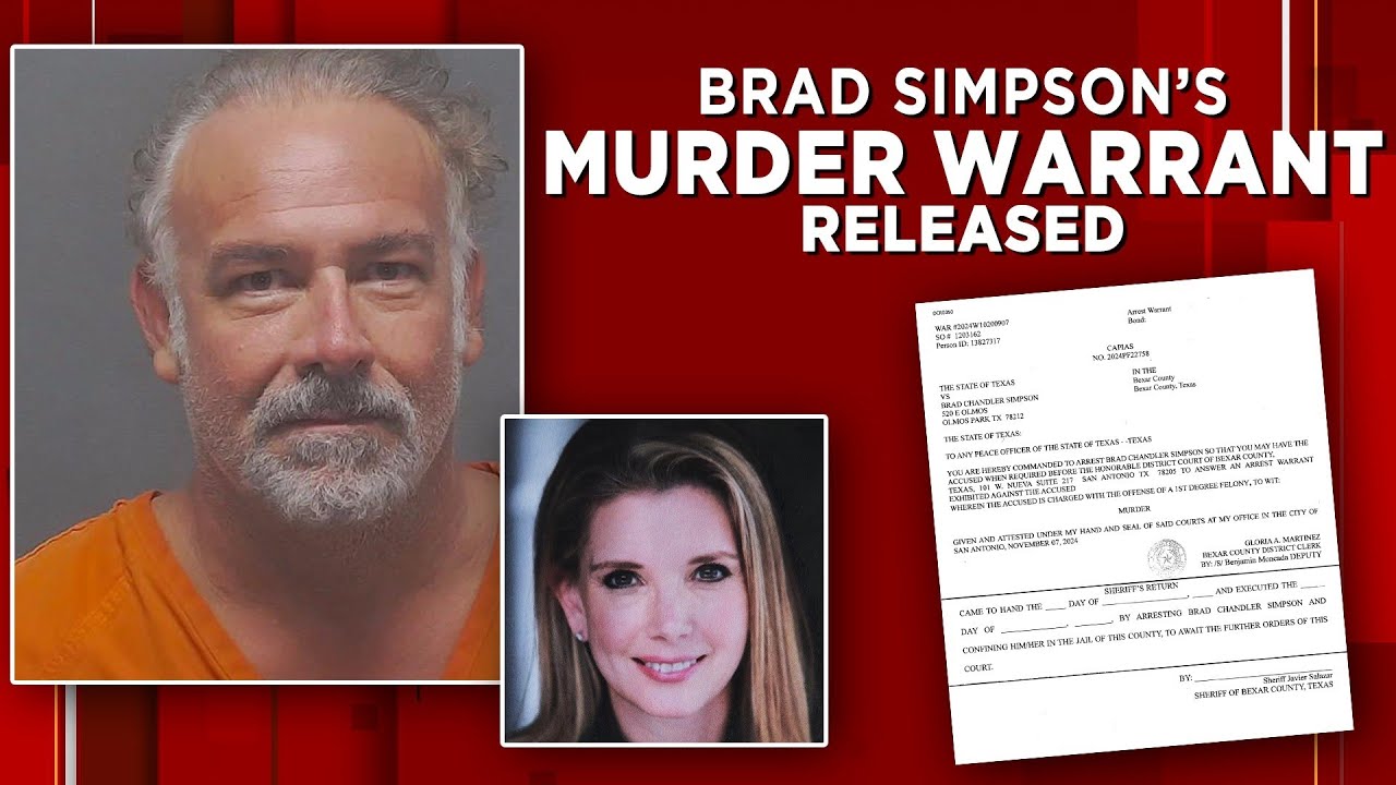 AFFIDAVIT: Brad Simpson had trash bags, bulky item wrapped in tarp after his wife's disappearance