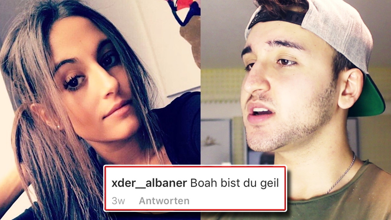 Instagram Kommentare meiner Schwester.