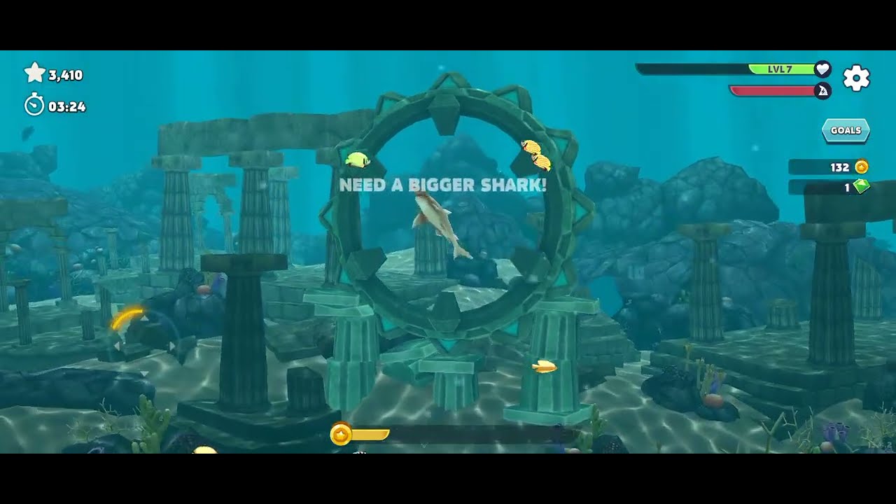 Hungry Shark game 😲 🎮