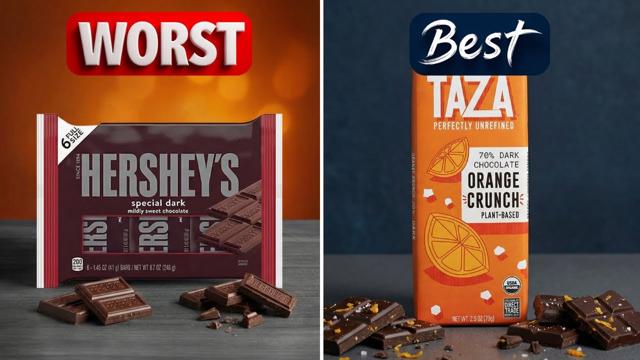 TOP 10 WORST Chocolate Brands And 5 That Are Great 1