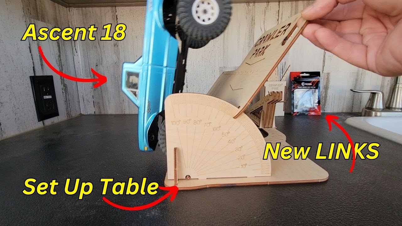 Getting actual Performance readings with the Crawler Park Set Up table