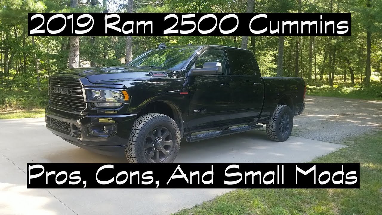 2019 Ram 2500 Cummins Pros Cons And Mods