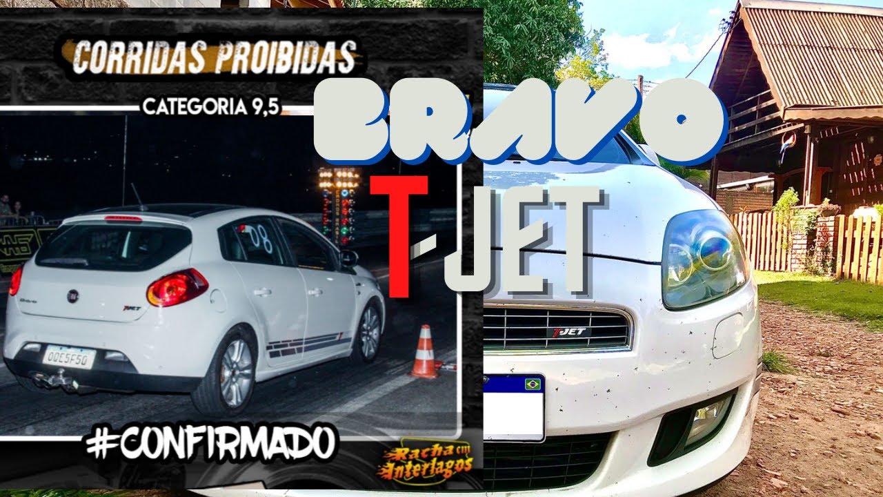 Fiat Bravo T-jet no CORRIDAS PROIBIDAS garantiu o 3° lugar no racha em Interlagos