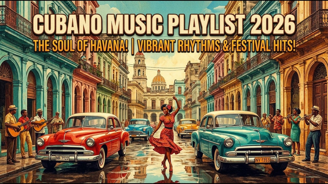 Cubano Music Playlist 🌺 Havana Vintage Café & Classic Smooth Jazz