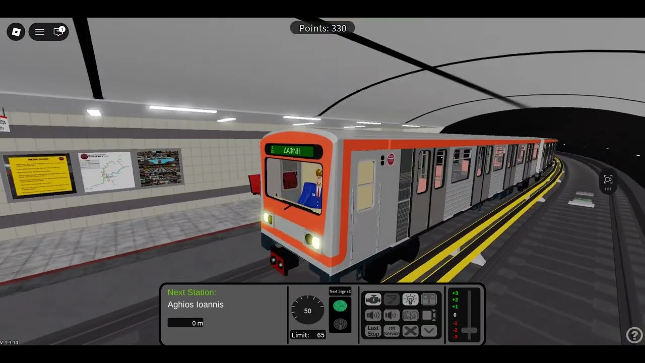 Roblox Metro Transport Line 2-3 Driver Mode #gamerroblox2743 #robloxgamer749 #roblox #transport