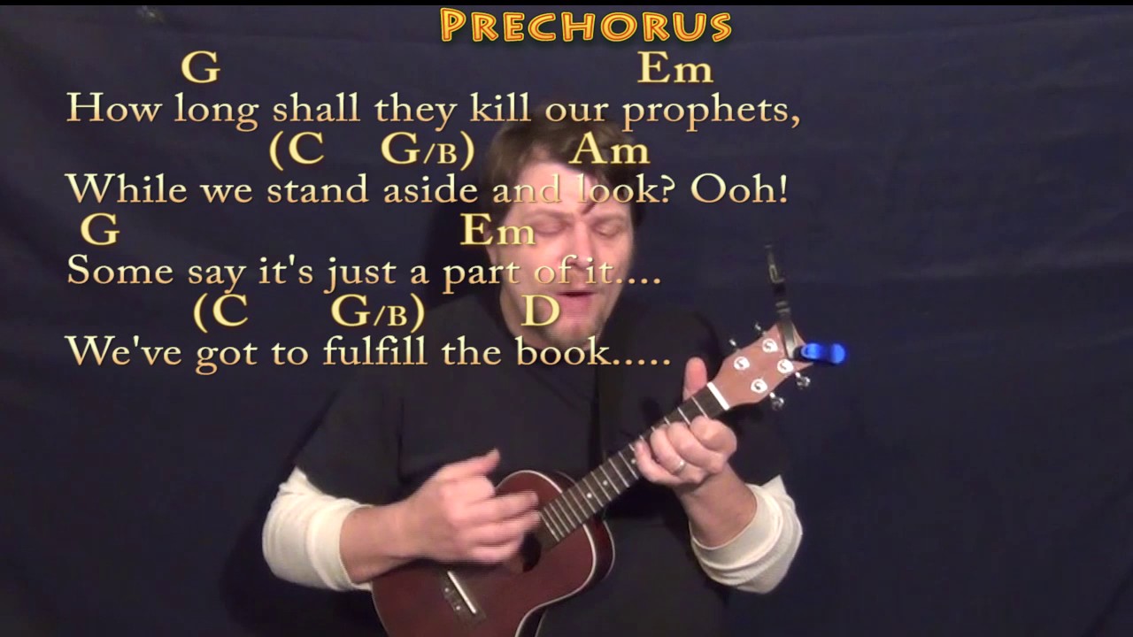 Redemption Song (Bob Marley) Ukulele Cover Lesson with Chords/Lyrics