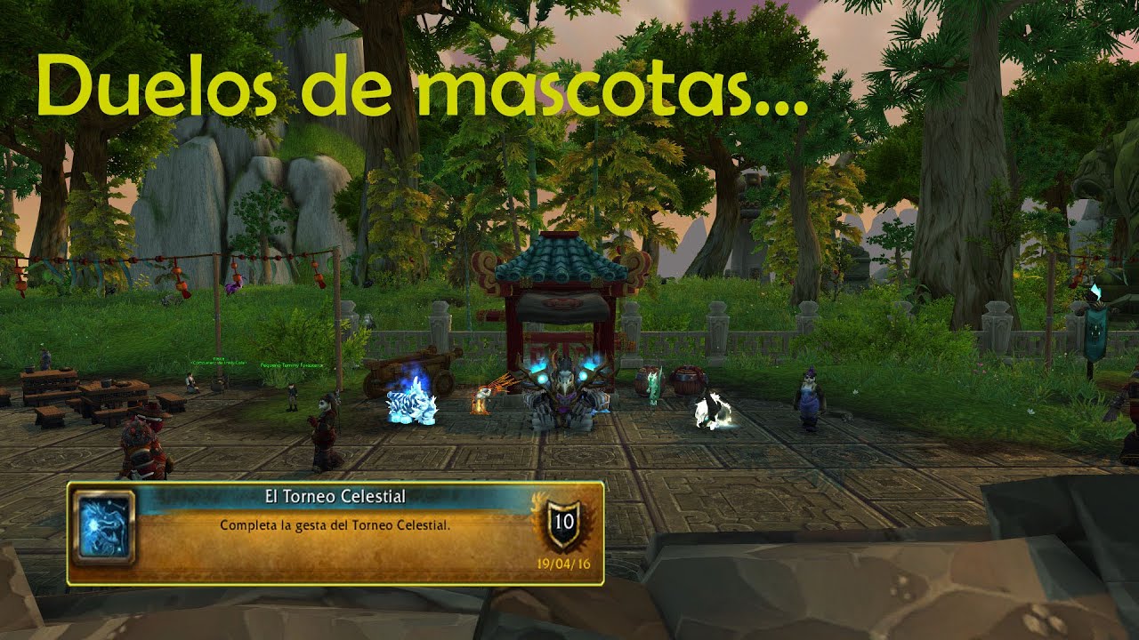 Duelos de mascotas #20 Torneo Celestial: Grupo 3 y Celestiales + Elekk